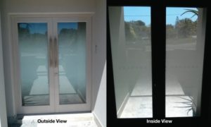 Inside & Out Frosted Window Film